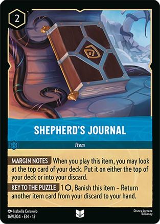 Shepherd's Journal (169/204) Wilds Unknown (Cold Foil)
