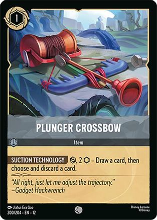 Plunger Crossbow (200/204) Wilds Unknown (Non-Foil)