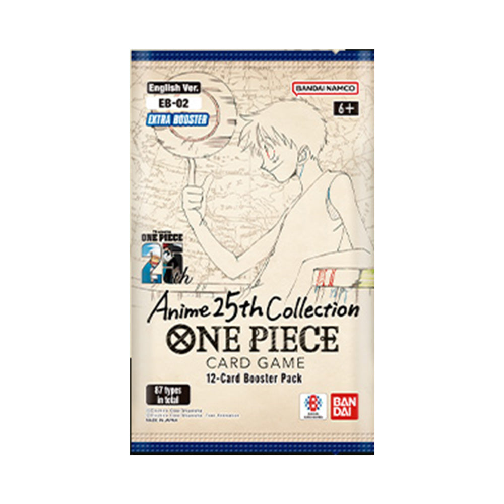 One Piece TCG - Anime 25th Collection Extra Booster Pack (EB02) *Sealed*