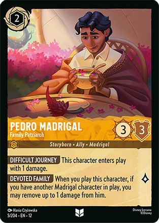 Pedro Madrigal - Family Patriarch (5/204) Wilds Unknown (Non-Foil)