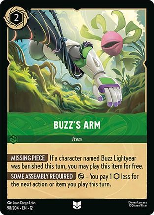 Buzz's Arm (98/204) Wilds Unknown (Cold Foil)