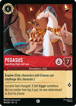 Pegasus - Searching High and Low (106/204) Wilds Unknown (Non-Foil)