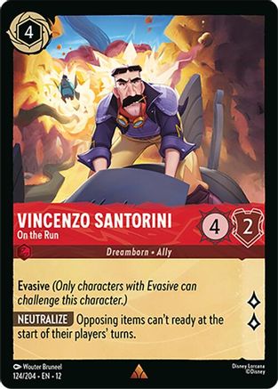 Vincenzo Santorini - On the Run (124/204) Wilds Unknown (Non-Foil)