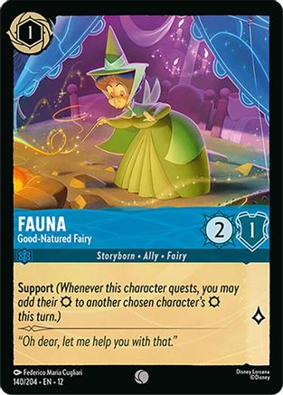Fauna - Good-Natured Fairy (140/204) Wilds Unknown (Non-Foil)