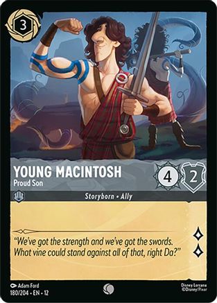 Young Macintosh - Proud Son (180/204) Wilds Unknown (Cold Foil)
