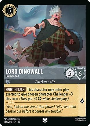Lord Dingwall - Bullheaded (186/204) Wilds Unknown (Non-Foil)