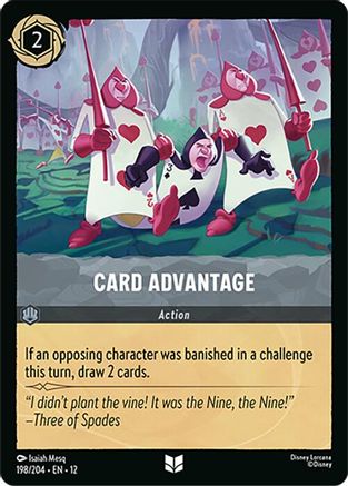 Card Advantage (198/204) Wilds Unknown (Cold Foil)