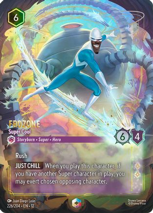 Frozone - Super Cool (Enchanted) (226/204) Wilds Unknown ()