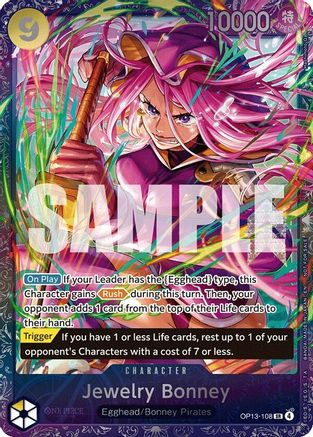 Jewelry Bonney (Treasure Cup May 2026) [One Piece Promotion Cards] Super Rare