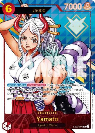 Yamato (Serial Numbered) [One Piece Promotion Cards] Super Rare