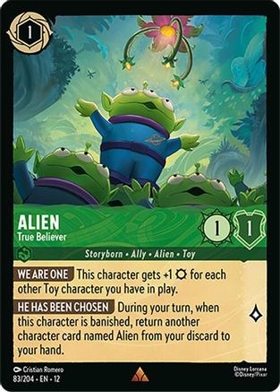 Alien - True Believer (83/204) Wilds Unknown (Non-Foil)