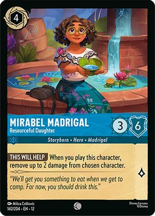 Mirabel Madrigal - Resourceful Daughter (142/204) Wilds Unknown (Non-Foil)