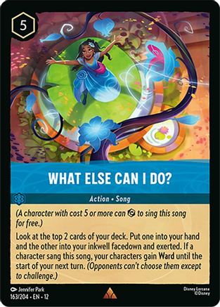 What Else Can I Do? (163/204) Wilds Unknown (Non-Foil)