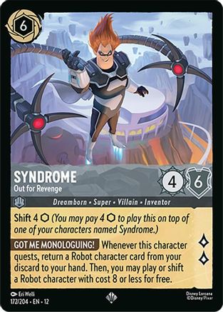 Syndrome - Out for Revenge (172/204) Wilds Unknown (Non-Foil)