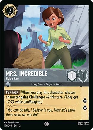 Mrs. Incredible - Helen Parr (179/204) Wilds Unknown (Non-Foil)