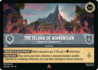 The Island of Nomanisan - Syndrome's Headquarters (204/204) Wilds Unknown (Non-Foil)