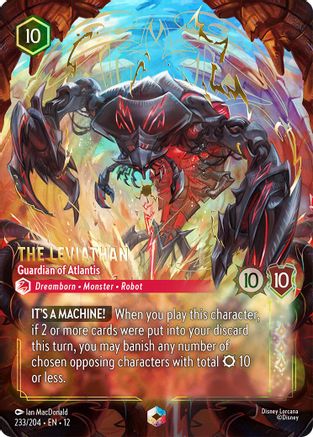 The Leviathan - Guardian of Atlantis (Enchanted) (233/204) Wilds Unknown ()