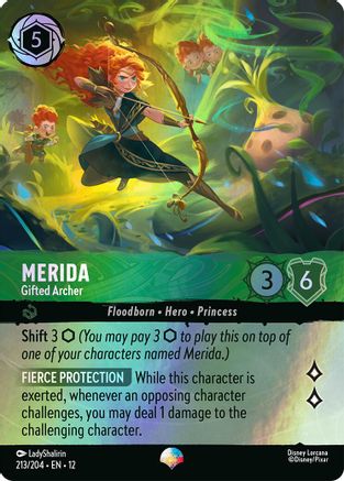 Merida - Gifted Archer (Epic) (213/204) Wilds Unknown ()