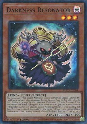Darkness Resonator [BLZD-EN001] Super Rare