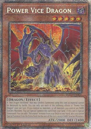 Power Vice Dragon (Starlight Rare) [BLZD-EN002] Starlight Rare