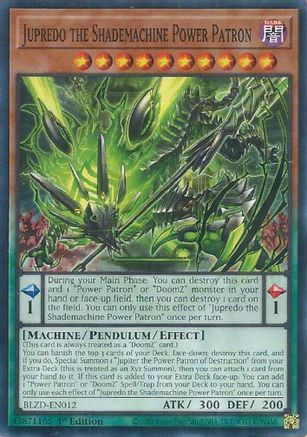 Jupredo the Shademachine Power Patron [BLZD-EN012] Common