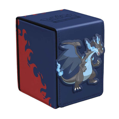 Ultra Pro - Pokemon Alcove Flip Deck Box - Mega Charizard X