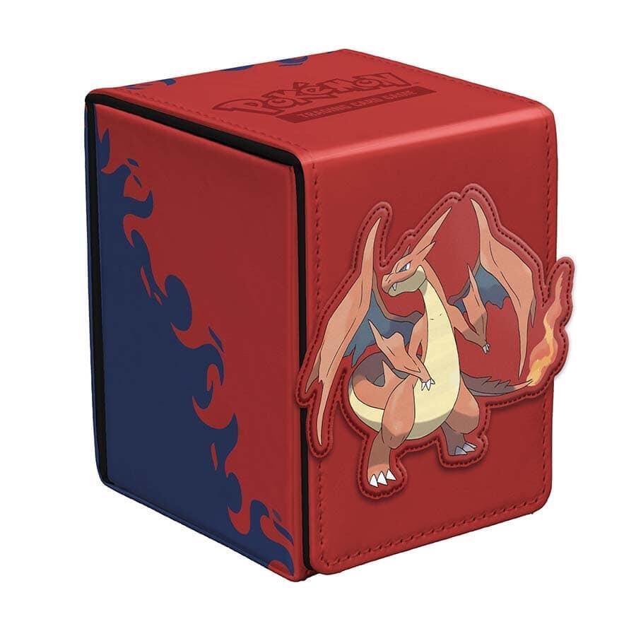 Ultra Pro - Pokemon Alcove Flip Deck Box - Mega Charizard Y