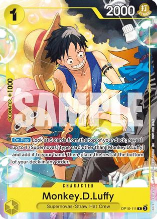Monkey.D.Luffy (Welcome Pack 2026 Vol.1) [One Piece Promotion Cards] Rare