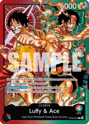 Luffy & Ace [Starter Deck EX: Luffy & Ace] Leader