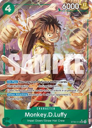Monkey.D.Luffy (Parallel) [Starter Deck EX: Luffy & Ace] Super Rare