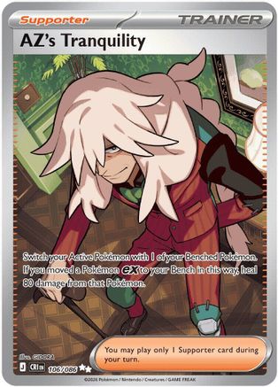 AZ's Tranquility 106/086 [ME04 Chaos Rising] (Holofoil)