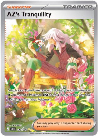 AZ's Tranquility 120/086 [ME04 Chaos Rising] (Holofoil)