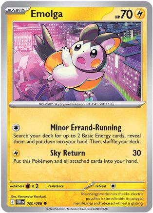 Emolga 030/null [ME04 Chaos Rising]