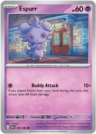 Espurr 036/null [ME04 Chaos Rising]