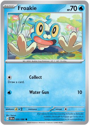 Froakie 020/086 [ME04 Chaos Rising]