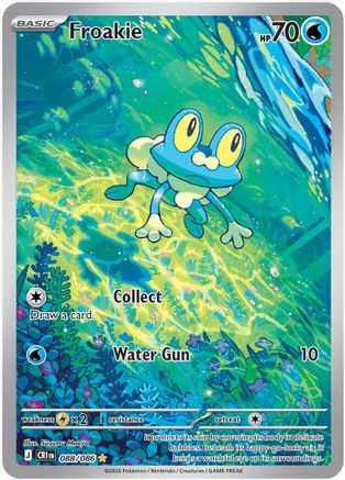 Froakie 088/086 [ME04 Chaos Rising] (Holofoil)