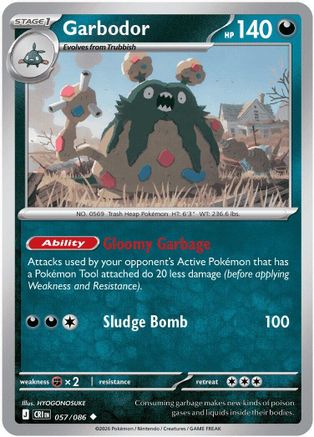 Garbodor 057/null [ME04 Chaos Rising]