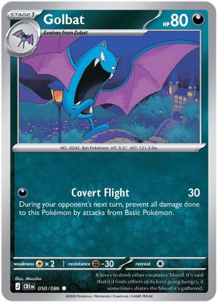 Golbat 050/null [ME04 Chaos Rising]