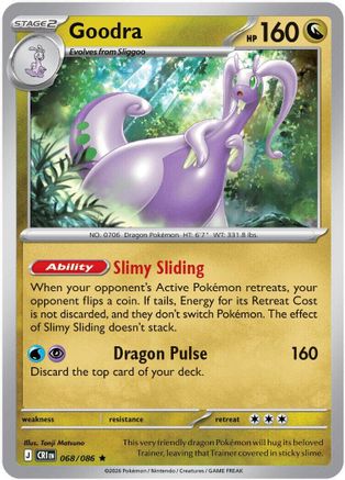 Goodra 068/null [ME04 Chaos Rising] (Holofoil)
