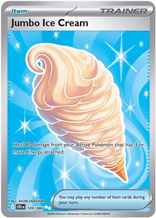 Jumbo Ice Cream 109/null [ME04 Chaos Rising] (Holofoil)