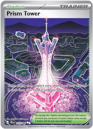 Prism Tower 111/086 [ME04 Chaos Rising] (Holofoil)
