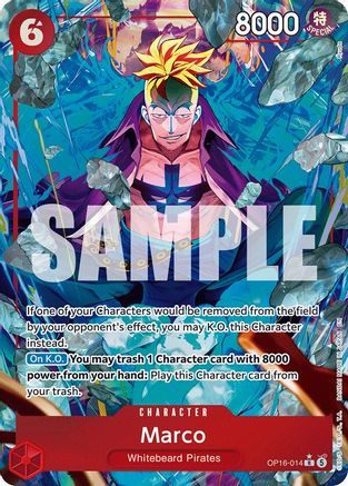 Marco (Alternate Art) [The Time of Battle] Rare