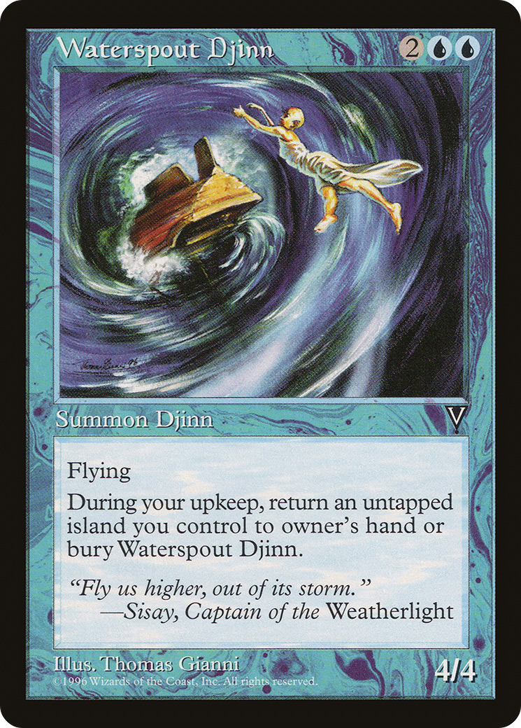 Waterspout Djinn (VIS-) - Visions