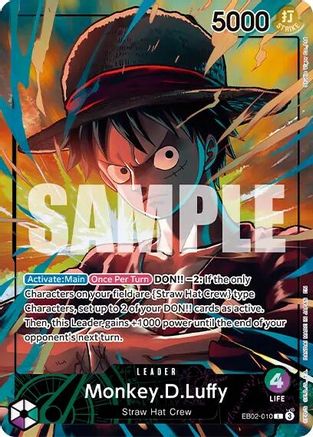 Monkey.D.Luffy (Official Playmat Limited Edition Vol.5) [One Piece Promotion Cards] Leader