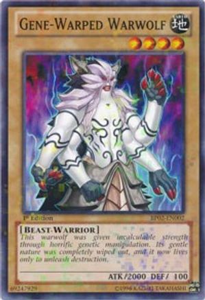 Gene-Warped Warwolf [BP02-EN002] Mosaic Rare