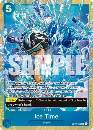 Ice Time (Premium Card Collection -Best Selection Vol. 6-) [One Piece Promotion Cards] Rare