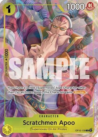 Scratchmen Apoo (Premium Card Collection -Best Selection Vol. 6-) [One Piece Promotion Cards] Common