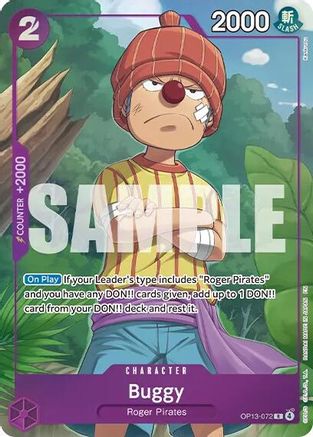 Buggy (Premium Card Collection -Best Selection Vol. 6-) [One Piece Promotion Cards] Rare