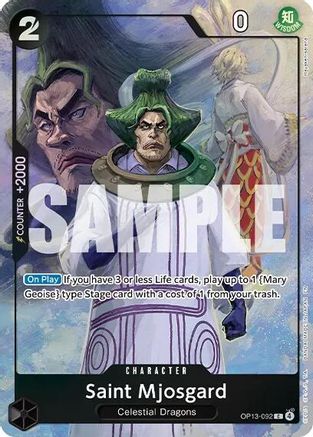 Saint Mjosgard (Premium Card Collection -Best Selection Vol. 6-) [One Piece Promotion Cards] Common