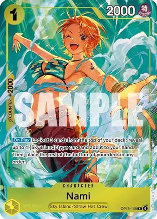 Nami (Premium Card Collection -Best Selection Vol. 6-) [One Piece Promotion Cards] Rare